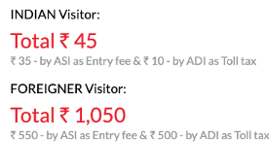 Ticket entrée Taj Mahal