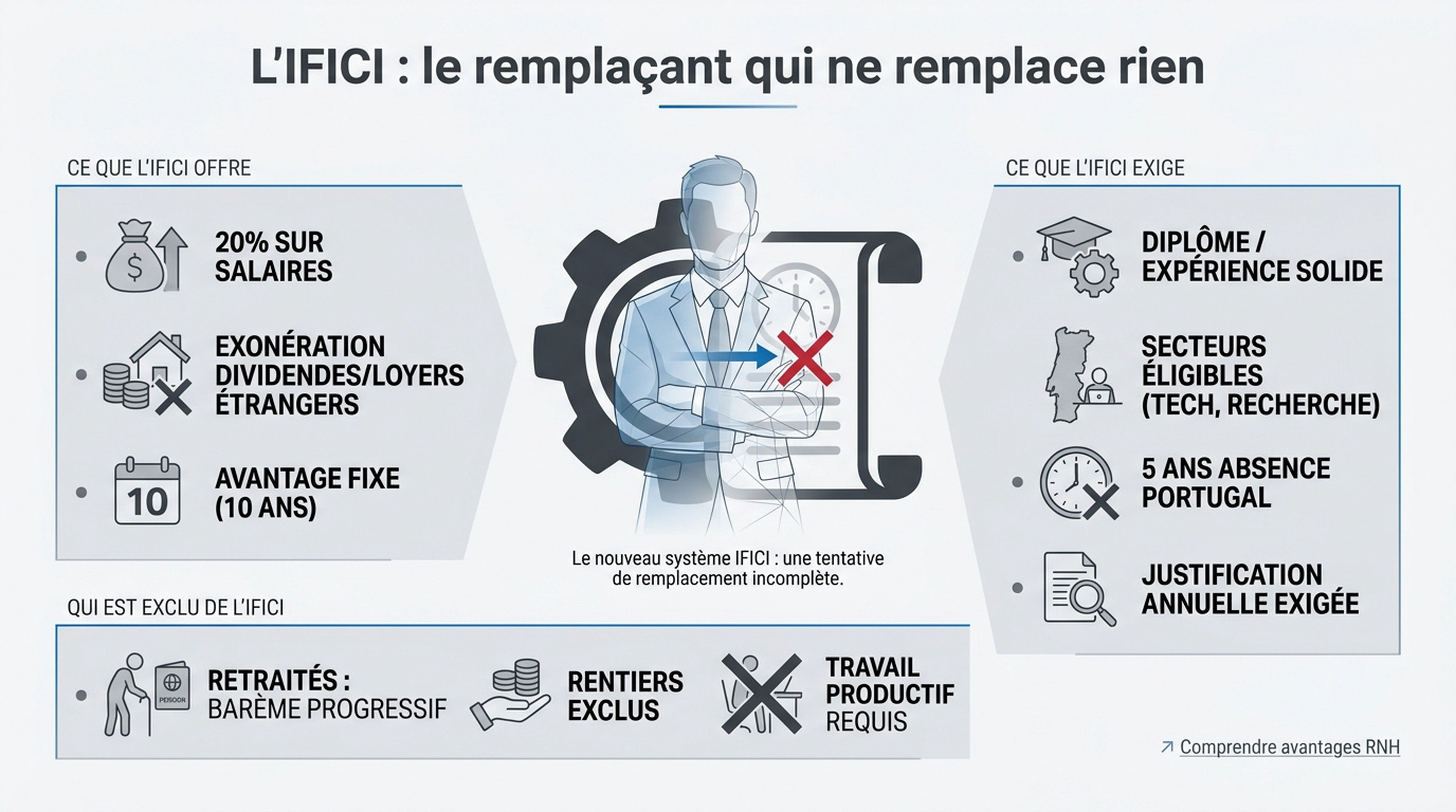 Régime fiscal IFICI au Portugal pour l'innovation et la recherche
